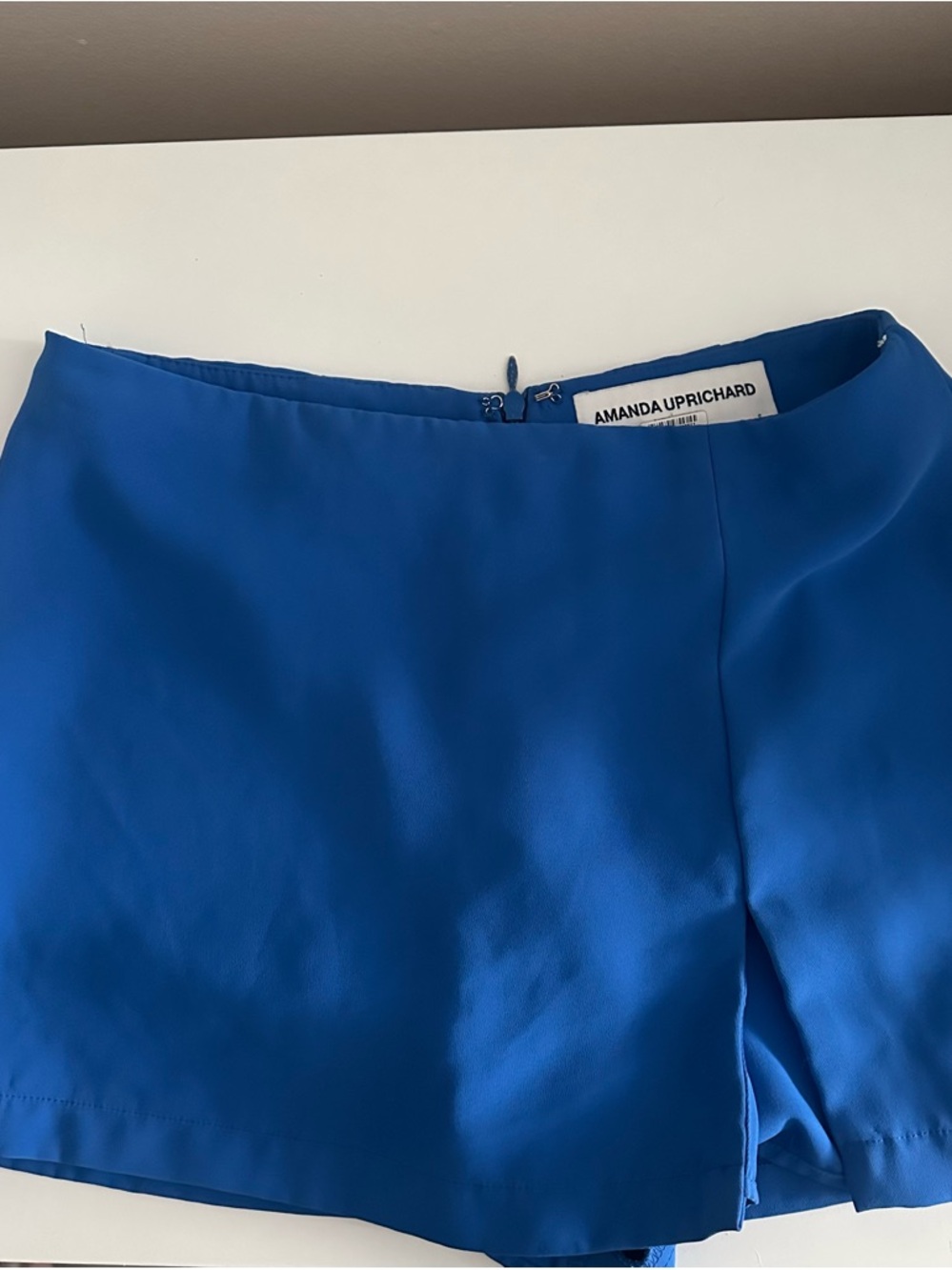 Amanda Uprichard Cobalt Blue Skirt